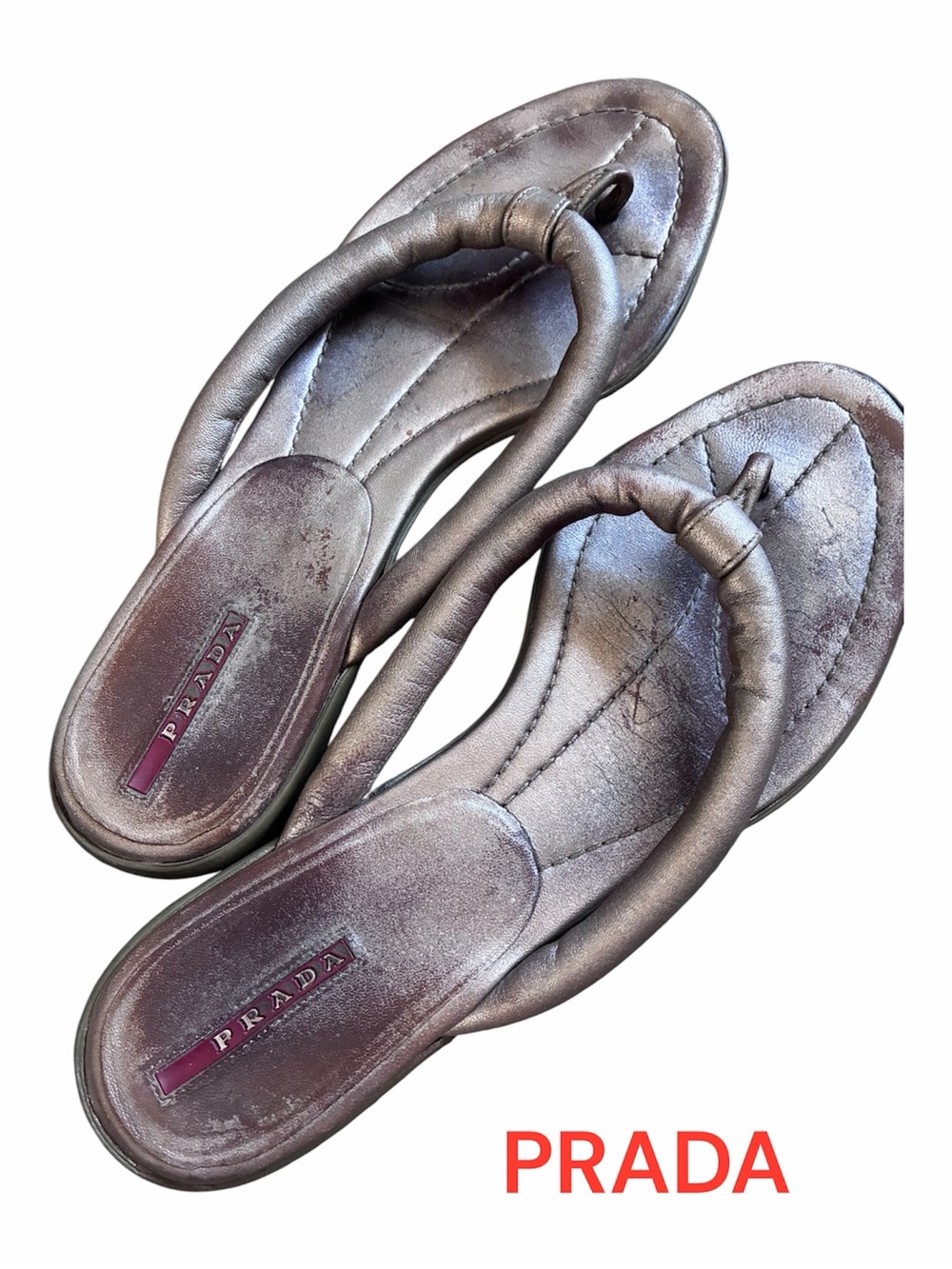 😎 Women’s Y2K quiet luxury Prada Sandals